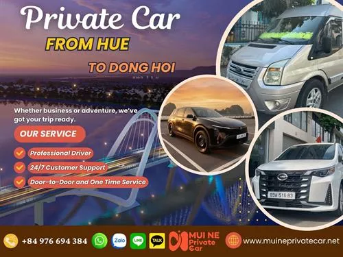 Hue to Dong Hoi Private Car